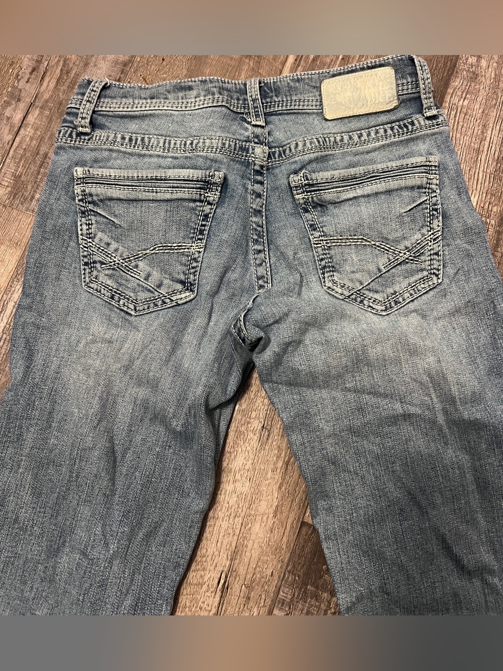 BKE Jeans Mens 28x32 JAKE Straight Leg Stretch~ Buckle